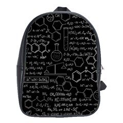 Medical Biology Detail Medicine Psychedelic Science Abstract Abstraction Chemistry Genetics Pattern School Bag (large) by Grandong