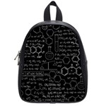 Medical Biology Detail Medicine Psychedelic Science Abstract Abstraction Chemistry Genetics Pattern School Bag (Small) Front