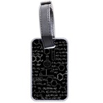 Medical Biology Detail Medicine Psychedelic Science Abstract Abstraction Chemistry Genetics Pattern Luggage Tag (two sides) Back