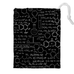 Medical Biology Detail Medicine Psychedelic Science Abstract Abstraction Chemistry Genetics Pattern Drawstring Pouch (4xl) by Grandong