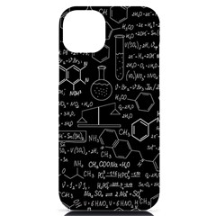 Medical Biology Detail Medicine Psychedelic Science Abstract Abstraction Chemistry Genetics Pattern Iphone 14 Plus Black Uv Print Case by Grandong