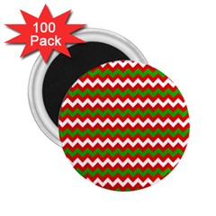 Christmas-paper-scrapbooking-pattern- 2 25  Magnets (100 Pack)  by Grandong