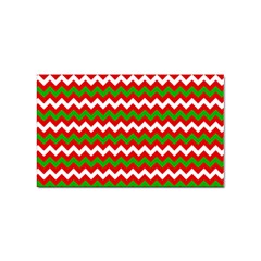 Christmas-paper-scrapbooking-pattern- Sticker Rectangular (10 Pack) by Grandong