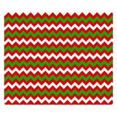 Christmas-paper-scrapbooking-pattern- Two Sides Premium Plush Fleece Blanket (small) by Grandong