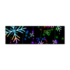 Snowflakes Snow Winter Christmas Sticker Bumper (10 Pack) by Grandong