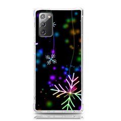 Snowflakes Snow Winter Christmas Samsung Galaxy Note 20 Tpu Uv Case by Grandong