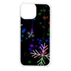 Snowflakes Snow Winter Christmas Iphone 13 Mini Tpu Uv Print Case by Grandong