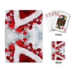 Christmas-background-tile-gifts Playing Cards Single Design (Rectangle)