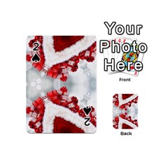 Christmas-background-tile-gifts Playing Cards 54 Designs (Mini)