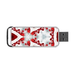 Christmas-background-tile-gifts Portable Usb Flash (one Side) by Grandong