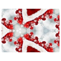 Christmas-background-tile-gifts Premium Plush Fleece Blanket (Extra Small)