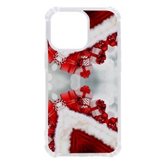 Christmas-background-tile-gifts iPhone 13 Pro TPU UV Print Case