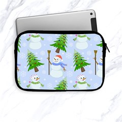 New Year Christmas Snowman Pattern, Apple Ipad Mini Zipper Cases by Grandong