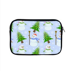 New Year Christmas Snowman Pattern, Apple Macbook Pro 15  Zipper Case by Grandong