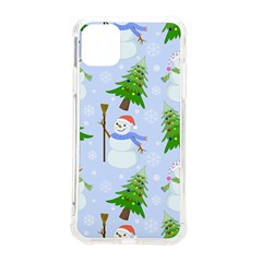 New Year Christmas Snowman Pattern, Iphone 11 Pro Max 6 5 Inch Tpu Uv Print Case by Grandong