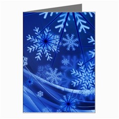 Christmas-card-greeting-card-star Greeting Card by Grandong