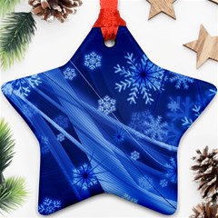 Christmas-card-greeting-card-star Star Ornament (two Sides) by Grandong