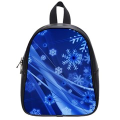 Christmas-card-greeting-card-star School Bag (small) by Grandong