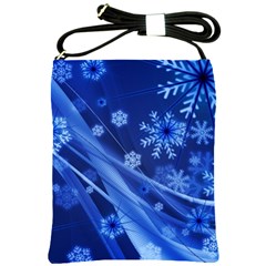 Christmas-card-greeting-card-star Shoulder Sling Bag by Grandong