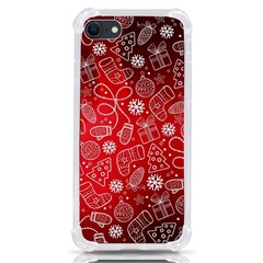 Christmas Pattern Red Iphone Se by Grandong