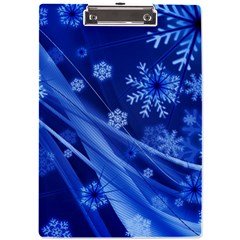 Christmas-card-greeting-card-star A4 Acrylic Clipboard by Grandong