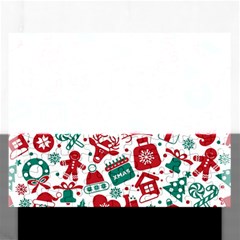 Background Vector Texture Christmas Winter Pattern Seamless Rectangular Jigsaw Puzzl by Grandong