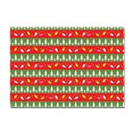 Christmas-papers-red-and-green Sticker A4 (10 pack) Front