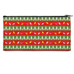 Christmas-papers-red-and-green Pencil Case Back