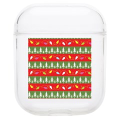 Christmas-papers-red-and-green Airpods 1/2 Case by Grandong