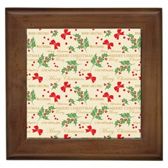 Christmas-paper-scrapbooking-- Framed Tile