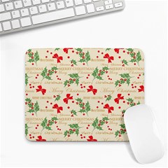 Christmas-paper-scrapbooking-- Small Mousepad by Grandong