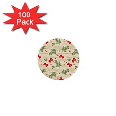 Christmas-paper-scrapbooking-- 1  Mini Buttons (100 pack) 