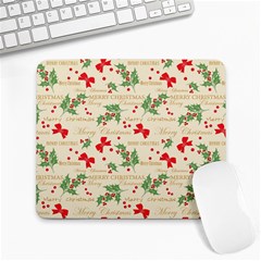 Christmas-paper-scrapbooking-- Large Mousepad