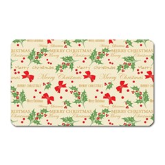 Christmas-paper-scrapbooking-- Magnet (Rectangular)