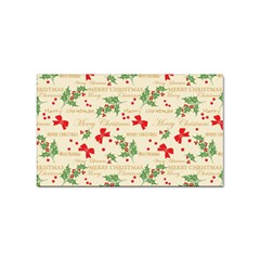 Christmas-paper-scrapbooking-- Sticker Rectangular (100 pack)