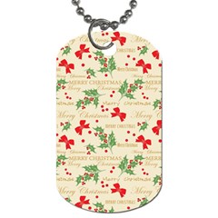 Christmas-paper-scrapbooking-- Dog Tag (two Sides) by Grandong