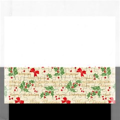 Christmas-paper-scrapbooking-- Rectangular Jigsaw Puzzl