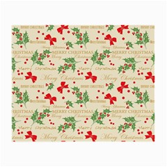 Christmas-paper-scrapbooking-- Small Glasses Cloth (2 Sides)