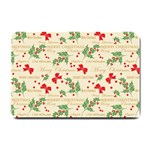 Christmas-paper-scrapbooking-- Small Doormat 24 x16  Door Mat