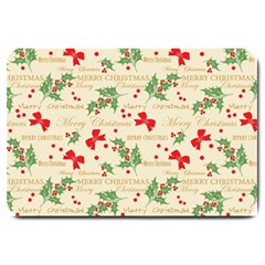 Christmas-paper-scrapbooking-- Large Doormat