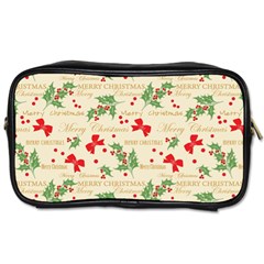 Christmas-paper-scrapbooking-- Toiletries Bag (Two Sides)