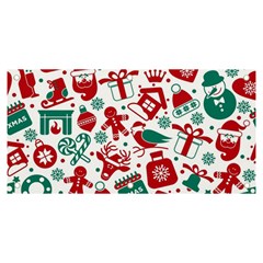 Background Vector Texture Christmas Winter Pattern Seamless Banner And Sign 6  X 3  by Grandong