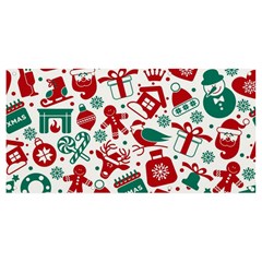 Background Vector Texture Christmas Winter Pattern Seamless Banner And Sign 8  X 4  by Grandong