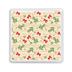 Christmas-paper-scrapbooking-- Memory Card Reader (Square)