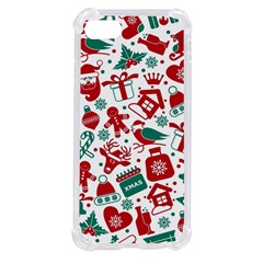 Background Vector Texture Christmas Winter Pattern Seamless Iphone Se by Grandong