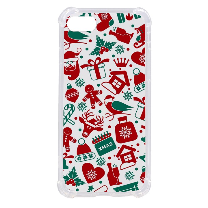 Background Vector Texture Christmas Winter Pattern Seamless iPhone SE