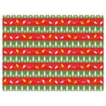 Christmas-papers-red-and-green Two Sides Premium Plush Fleece Blanket (Extra Small) 40 x30  Blanket Back