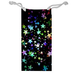 Christmas-star-gloss-lights-light Jewelry Bag