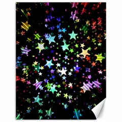 Christmas-star-gloss-lights-light Canvas 12  x 16 