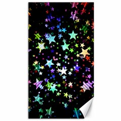 Christmas-star-gloss-lights-light Canvas 40  x 72 